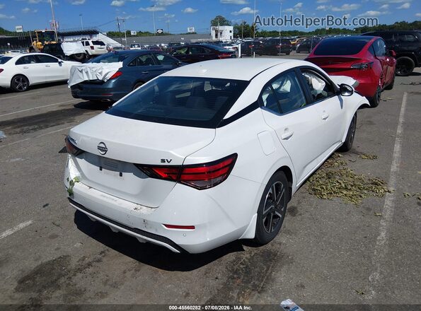3N1AB8CV9RY384337 2024 NISSAN SENTRA Белый Задняя правая четверть