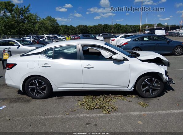 3N1AB8CV9RY384337 2024 NISSAN SENTRA Белый Вид щитка приборов