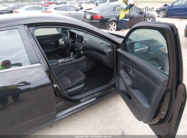 3N1AB8CV9SY212055 2025 NISSAN SENTRA Black წინა სალონის ხედი