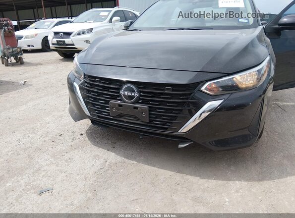 3N1AB8CV9SY212055 2025 NISSAN SENTRA Black წინა ხედი