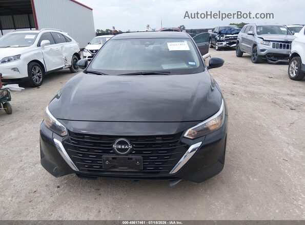 3N1AB8CV9SY212055 2025 NISSAN SENTRA Black ხელსაწყოთა პანელის ხედი