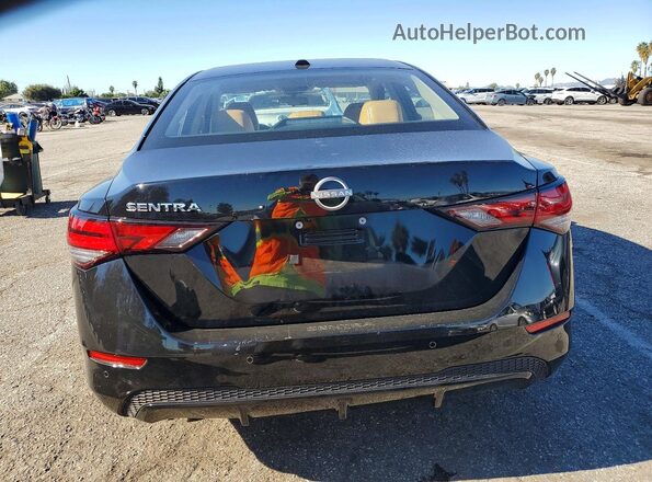 3N1AB8CV9SY233424 2025 NISSAN SENTRA Black Rear view