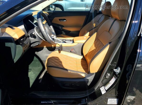 3N1AB8CV9SY233424 2025 NISSAN SENTRA Black Front interior view