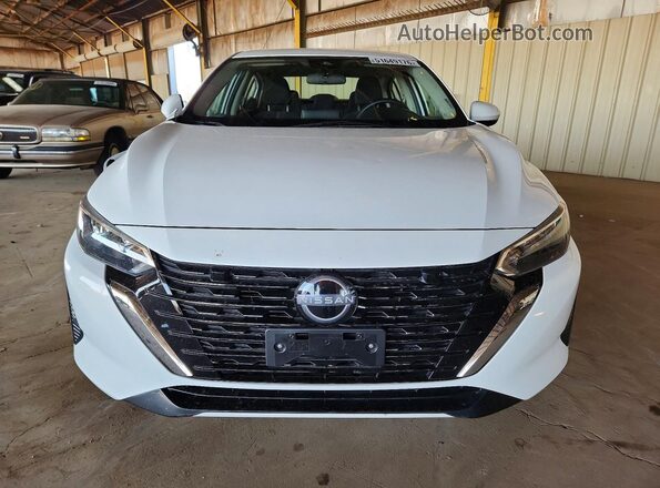 3N1AB8CV9SY257688 2025 NISSAN SENTRA White Դիմացի տեսք