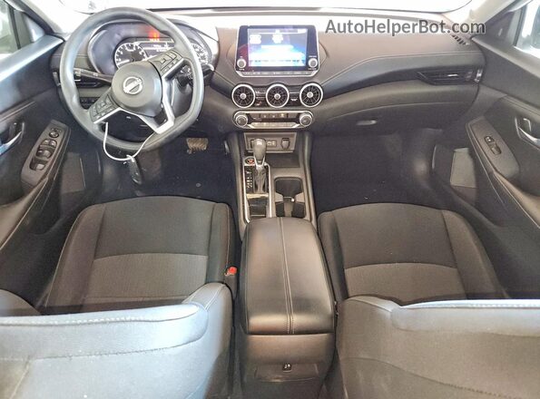 3N1AB8CV9SY257688 2025 NISSAN SENTRA White Առջևի վահանակի տեսք