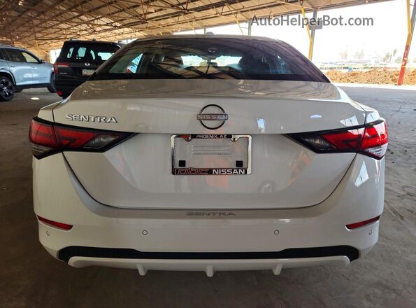 3N1AB8CV9SY257688 2025 NISSAN SENTRA White Հետևի տեսք