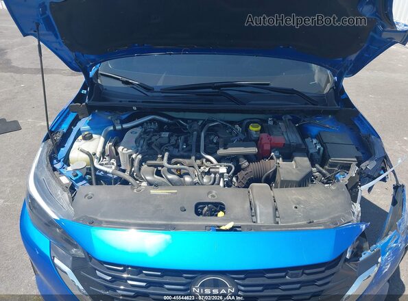 3N1AB8CV9SY266035 2025 NISSAN SENTRA Blue Widok z tyłu