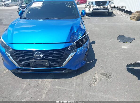 3N1AB8CV9SY266035 2025 NISSAN SENTRA Blue Widok z przodu