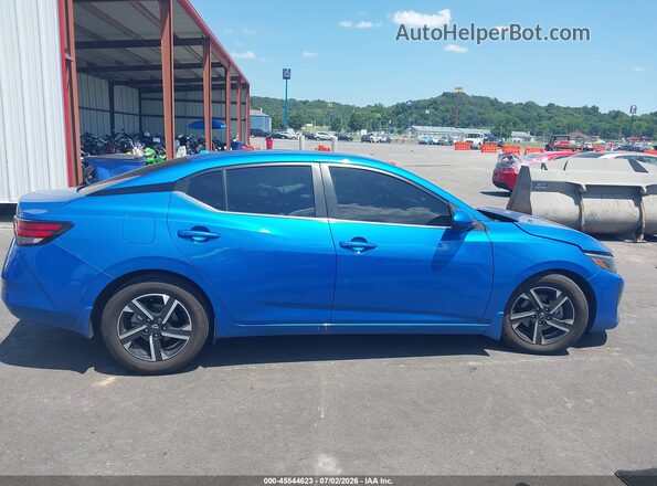 3N1AB8CV9SY266035 2025 NISSAN SENTRA Blue Widok wnętrza z tyłu