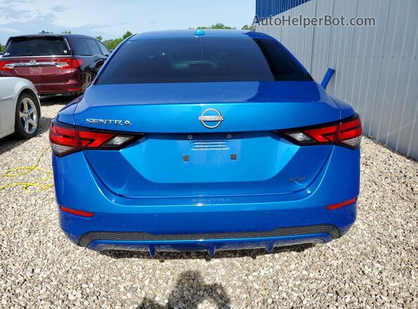 3N1AB8CV9SY269565 2025 NISSAN SENTRA Blue Vista trasera