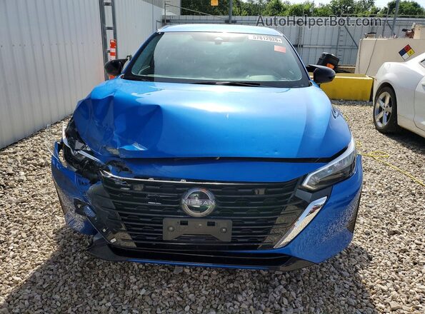 3N1AB8CV9SY269565 2025 NISSAN SENTRA Blue Vista frontal