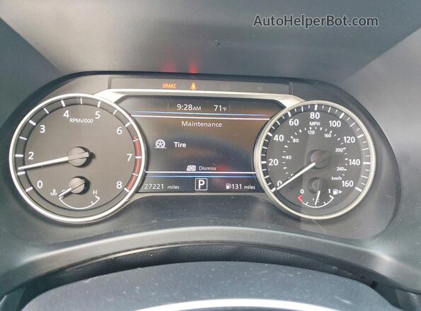3N1AB8CV9SY269565 2025 NISSAN SENTRA Blue Vista del cuadro de instrumentos