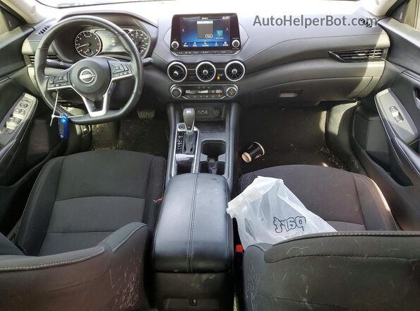 3N1AB8CV9SY269565 2025 NISSAN SENTRA Blue Vista del salpicadero
