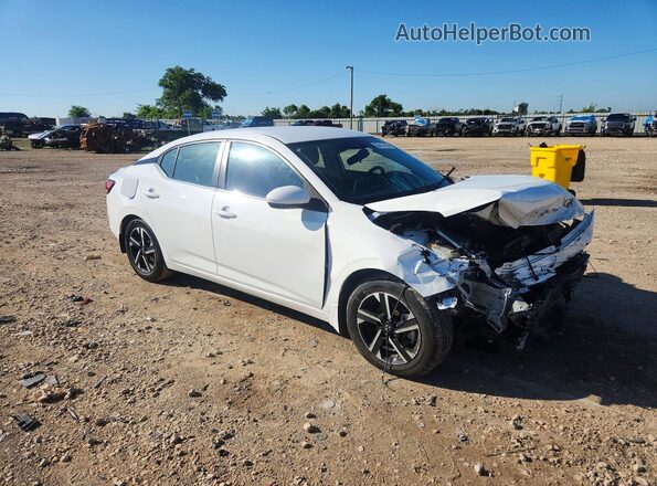 3N1AB8CV9SY273342 2025 NISSAN SENTRA White Przód prawy