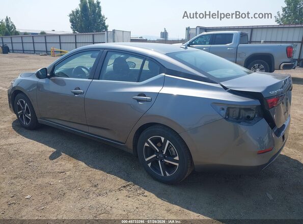 3N1AB8CV9SY287497 2025 NISSAN SENTRA Gray Trasero izquierdo