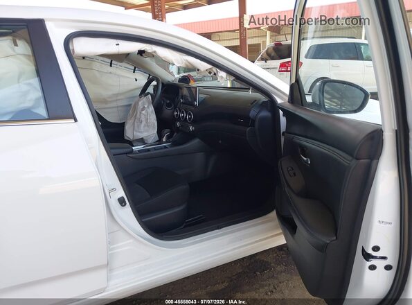 3N1AB8CV9SY289296 2025 NISSAN SENTRA Белый Вид салона спереди