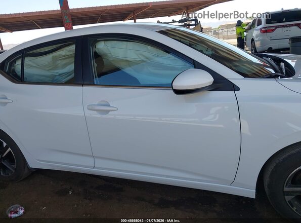 3N1AB8CV9SY289296 2025 NISSAN SENTRA Белый Вид щитка приборов