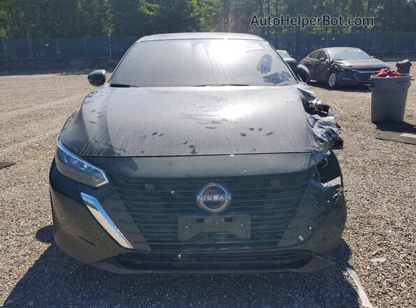 3N1AB8CV9SY334589 2025 NISSAN SENTRA Черный Вид спереди