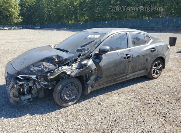 3N1AB8CV9SY334589 2025 NISSAN SENTRA Черный Вид наклейки с VIN-кодом