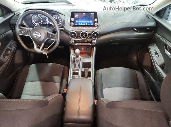 3N1AB8CV9SY356141 2025 NISSAN SENTRA Black Dashboard view