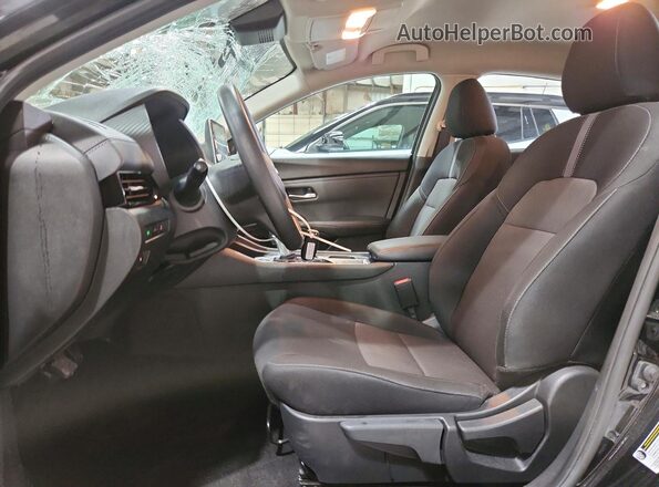 3N1AB8CV9SY356141 2025 NISSAN SENTRA Black Front interior view