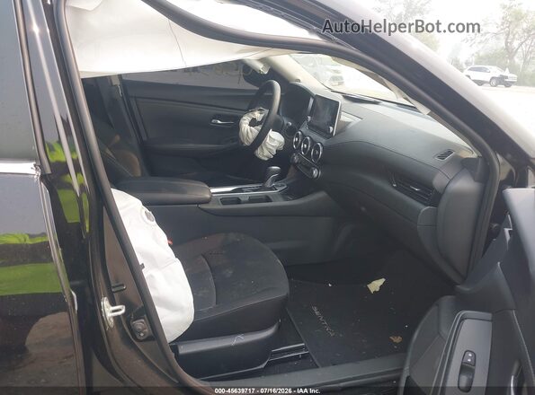 3N1AB8CV9SY361632 2025 NISSAN SENTRA Черный Вид салона спереди