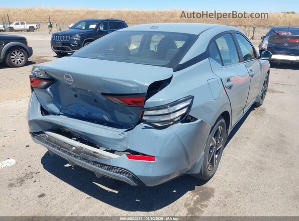 3N1AB8CV9SY364868 2025 NISSAN SENTRA Синий Задняя правая четверть