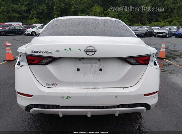 3N1AB8CV9SY369648 2025 NISSAN SENTRA White Դիմացի տեսք