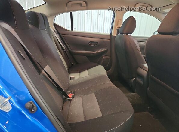 3N1AB8CV9SY371691 2025 NISSAN SENTRA Blue Vista de los asientos traseros