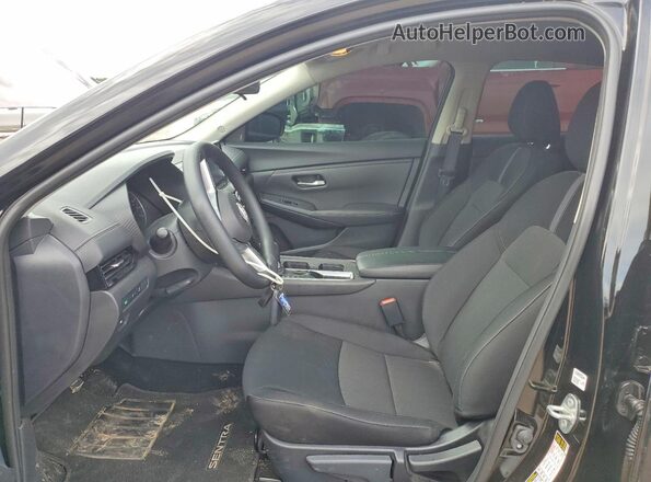 3N1AB8CV9SY372291 2025 NISSAN SENTRA Black Front interior view