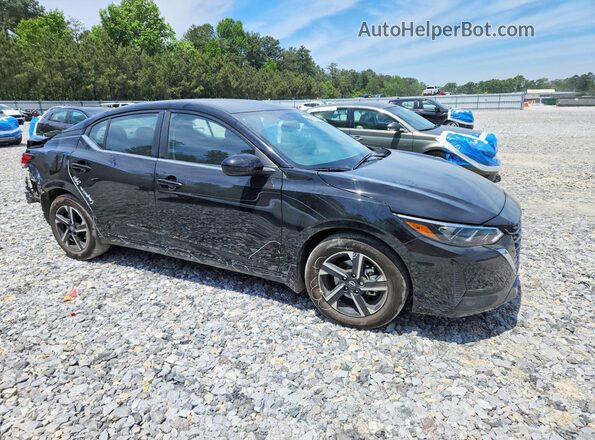3N1AB8CV9SY393609 2025 NISSAN SENTRA Black Przód prawy