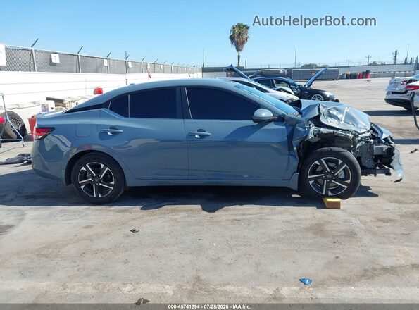 3N1AB8CV9SY419514 2025 NISSAN SENTRA Gray Вид щитка приладів