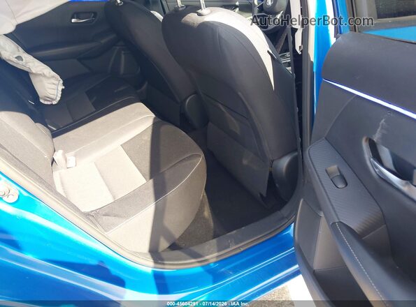 3N1AB8CVXLY277255 2020 NISSAN SENTRA Blue Vista de la etiqueta del VIN