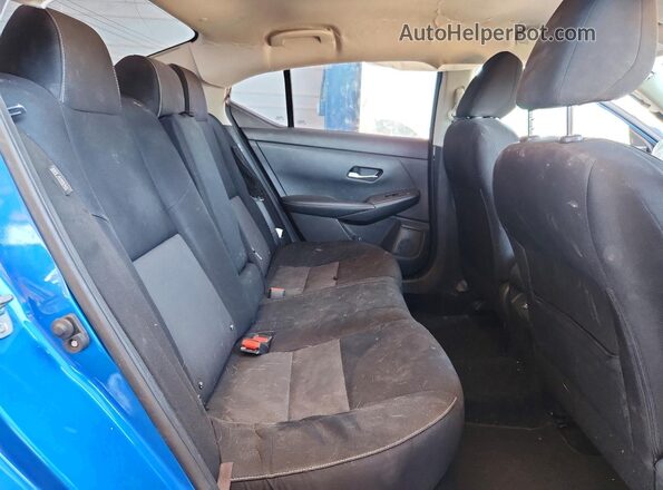 3N1AB8CVXMY201648 2021 NISSAN SENTRA Blue Widok tylnych siedzeń
