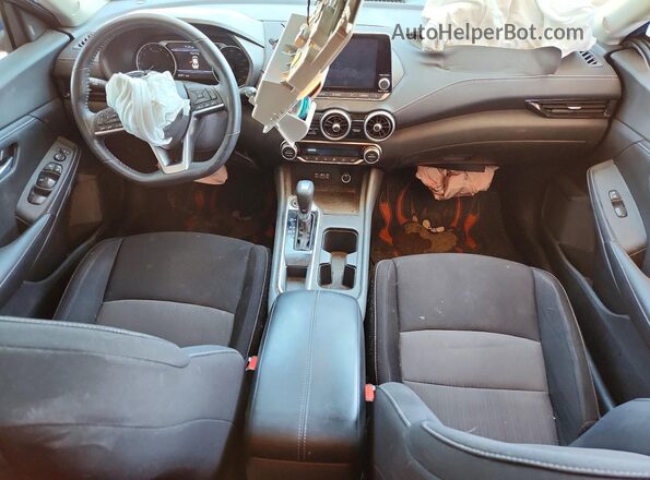 3N1AB8CVXMY201648 2021 NISSAN SENTRA Blue Widok deski rozdzielczej
