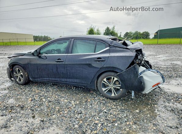 3N1AB8CVXMY204999 2021 NISSAN SENTRA Black უკანა მარცხენა