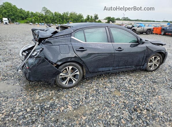 3N1AB8CVXMY204999 2021 NISSAN SENTRA Black უკანა მარჯვენა