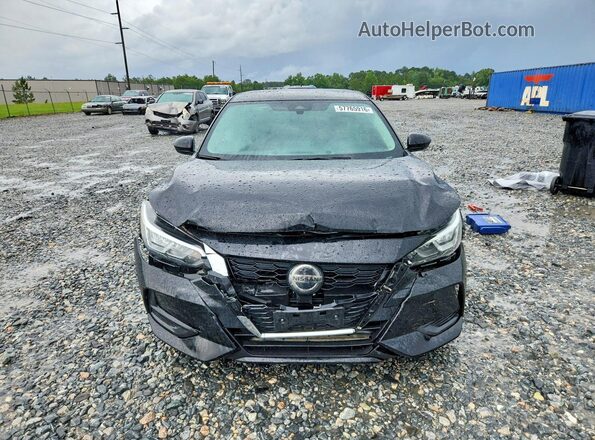 3N1AB8CVXMY204999 2021 NISSAN SENTRA Black წინა ხედი