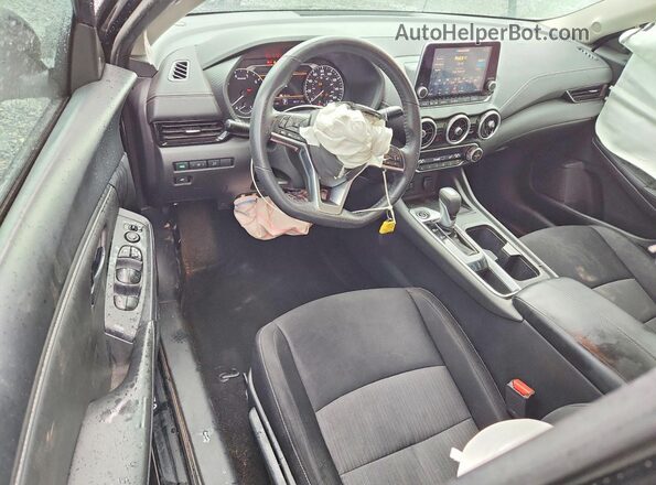 3N1AB8CVXMY204999 2021 NISSAN SENTRA Black წინა პანელის ხედი