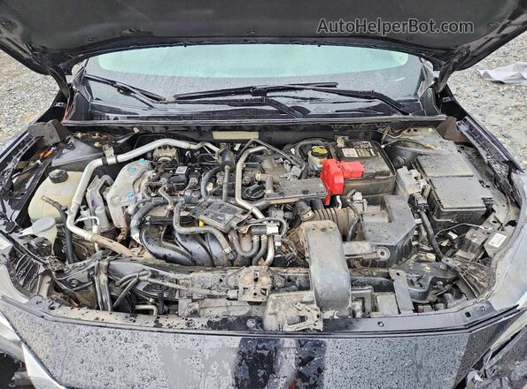 3N1AB8CVXMY204999 2021 NISSAN SENTRA Black უკანა სალონის ხედი