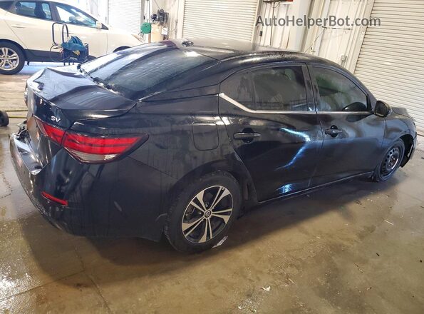 3N1AB8CVXMY206624 2021 NISSAN SENTRA Black Tył prawy