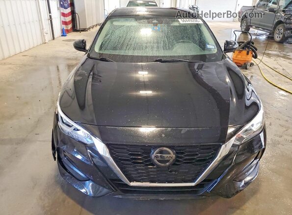 3N1AB8CVXMY206624 2021 NISSAN SENTRA Black Widok z przodu