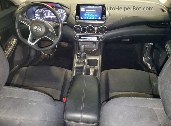 3N1AB8CVXMY206624 2021 NISSAN SENTRA Black Widok deski rozdzielczej