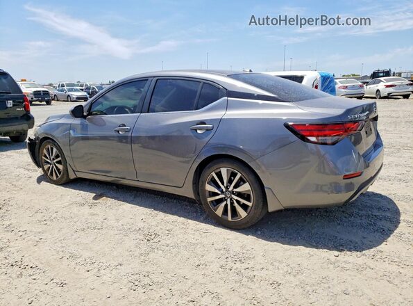3N1AB8CVXMY207255 2021 NISSAN SENTRA Gray Հետևի ձախ