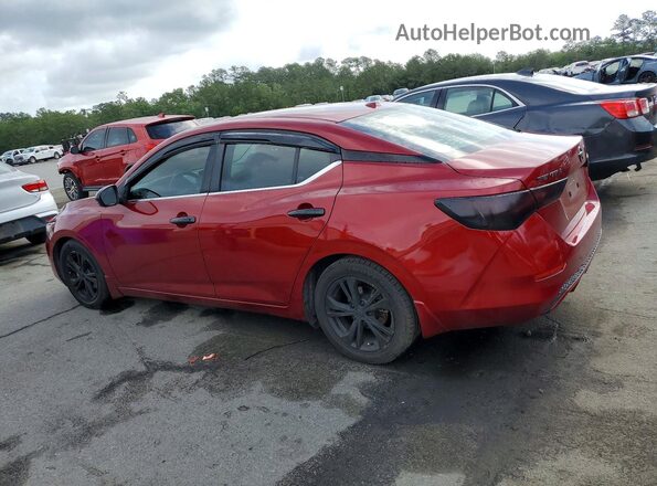 3N1AB8CVXMY212603 2021 NISSAN SENTRA Red Հետևի ձախ
