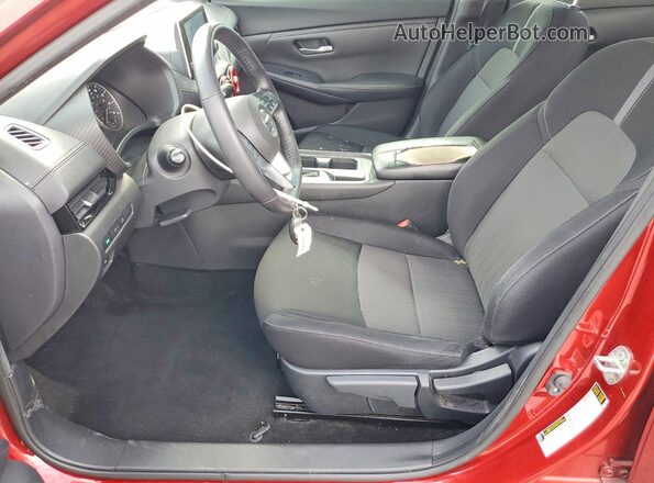 3N1AB8CVXMY212603 2021 NISSAN SENTRA Red Սալոնի դիմացի տեսք