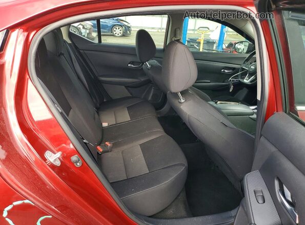 3N1AB8CVXMY212603 2021 NISSAN SENTRA Red Հետևի նստատեղերի տեսք