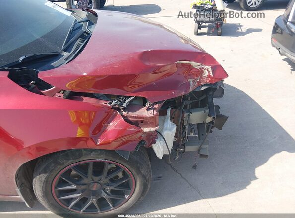 3N1AB8CVXMY268458 2021 NISSAN SENTRA Red Widok z przodu