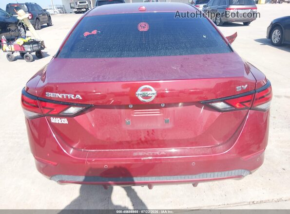 3N1AB8CVXMY268458 2021 NISSAN SENTRA Red 
