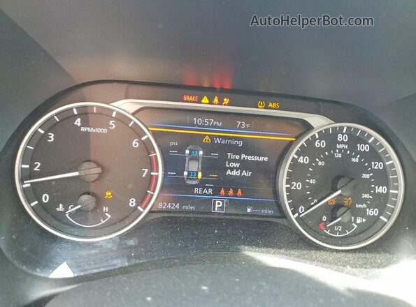 3N1AB8CVXMY270226 2021 NISSAN SENTRA Gray ხელსაწყოთა პანელის ხედი